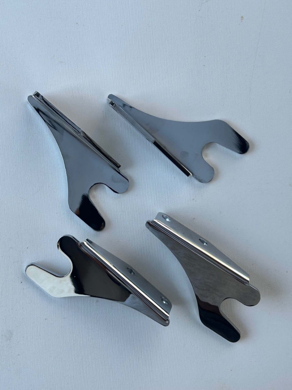 .Quick Jack Racing Bumpers CHROME set of 4
